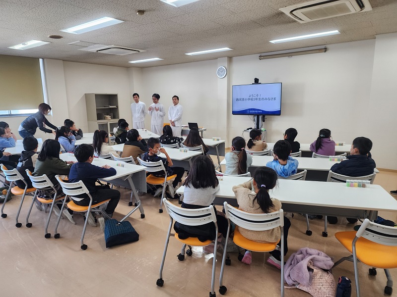 【CSR】茨木市立西河原小学校 3年生 社会科学習への協力（社会の一員として）